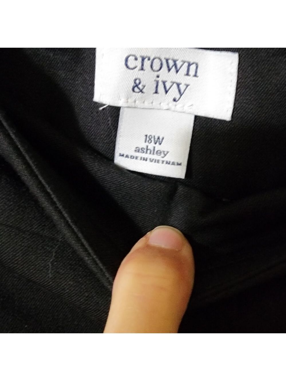 A New Day Black Women's Shorts - Picture 3 of 5